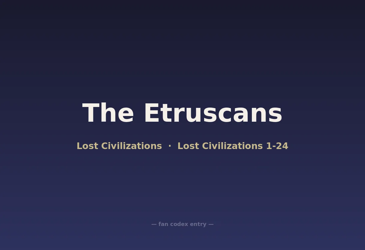 The Etruscans
