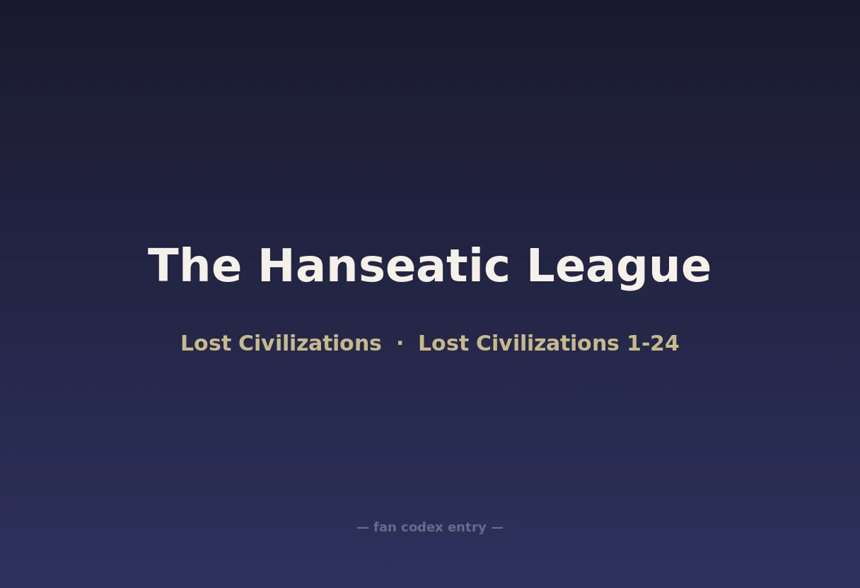 The Hanseatic League