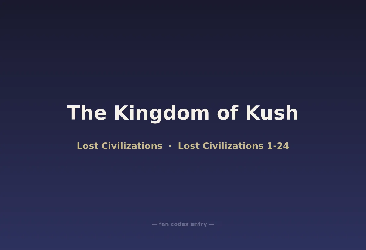 The Kingdom of Kush