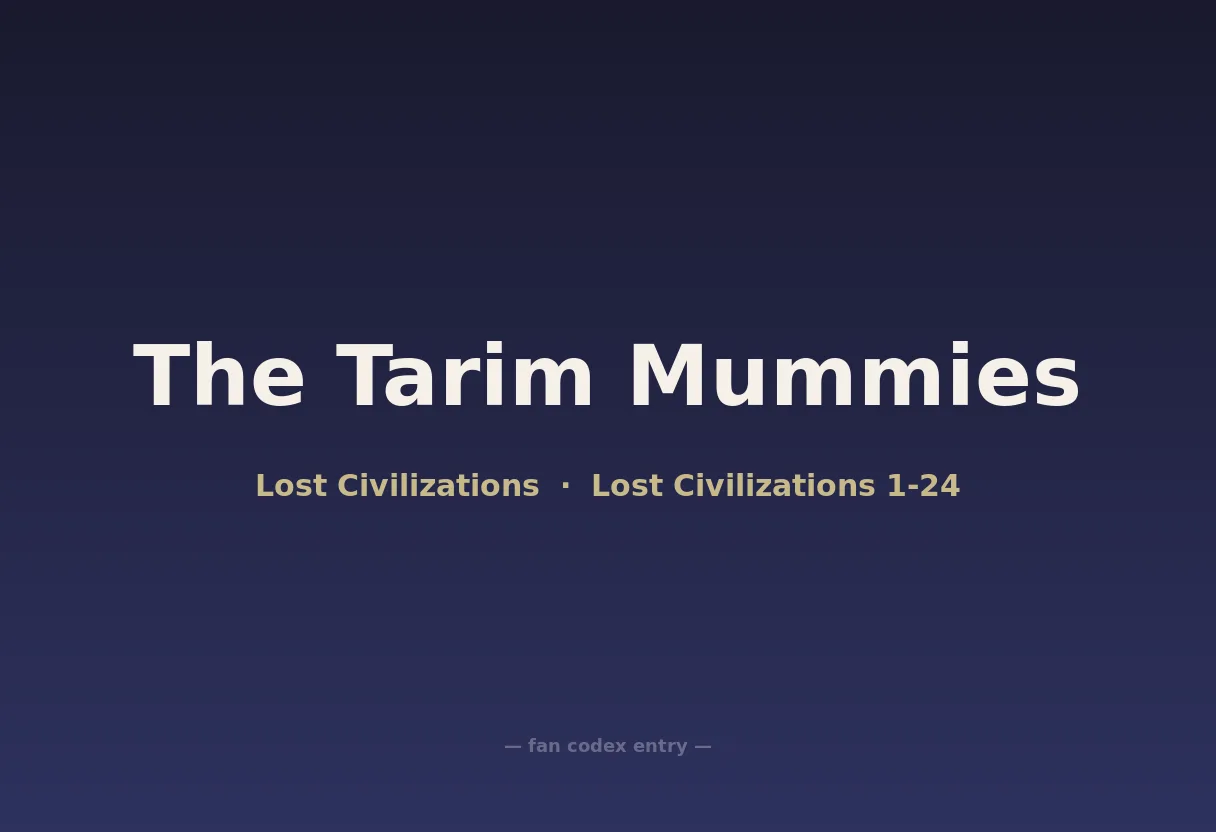 The Tarim Mummies